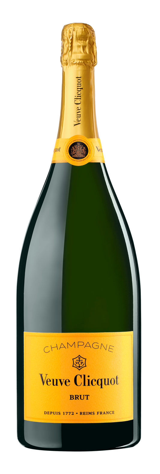Veuve Clicquot Yellow Label Brut (1.5 Liter Magnum)  Front Bottle Shot