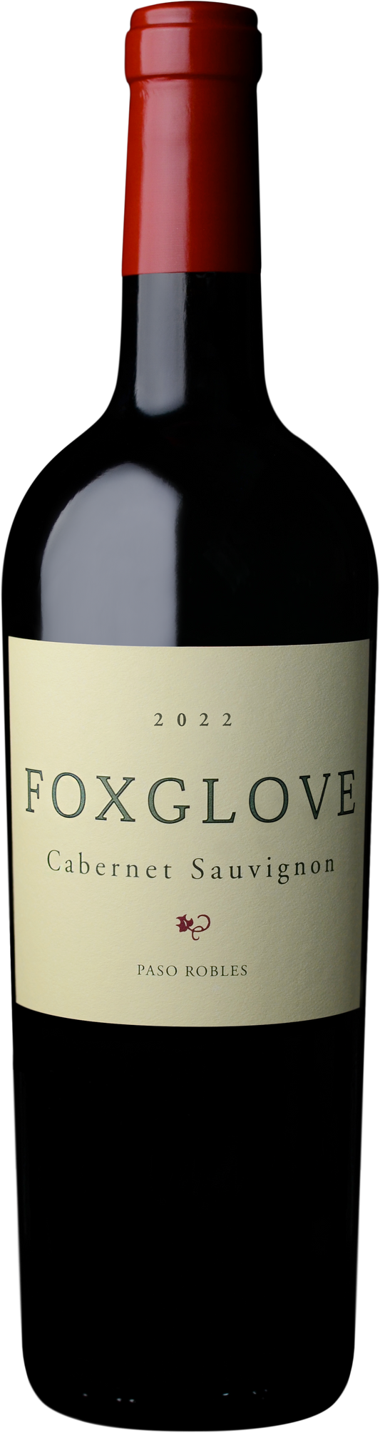 Foxglove Cabernet Sauvignon 2022  Front Bottle Shot