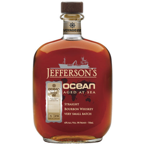 Jefferson's Ocean Special Wheated Voyage 22 Straight Bourbon Whiskey
