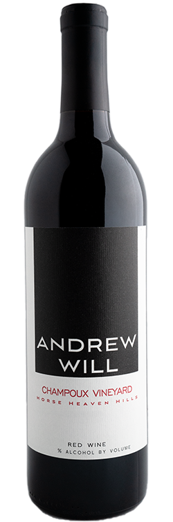Andrew Will Winery Champoux Red Blend 2018  Front Bottle Shot