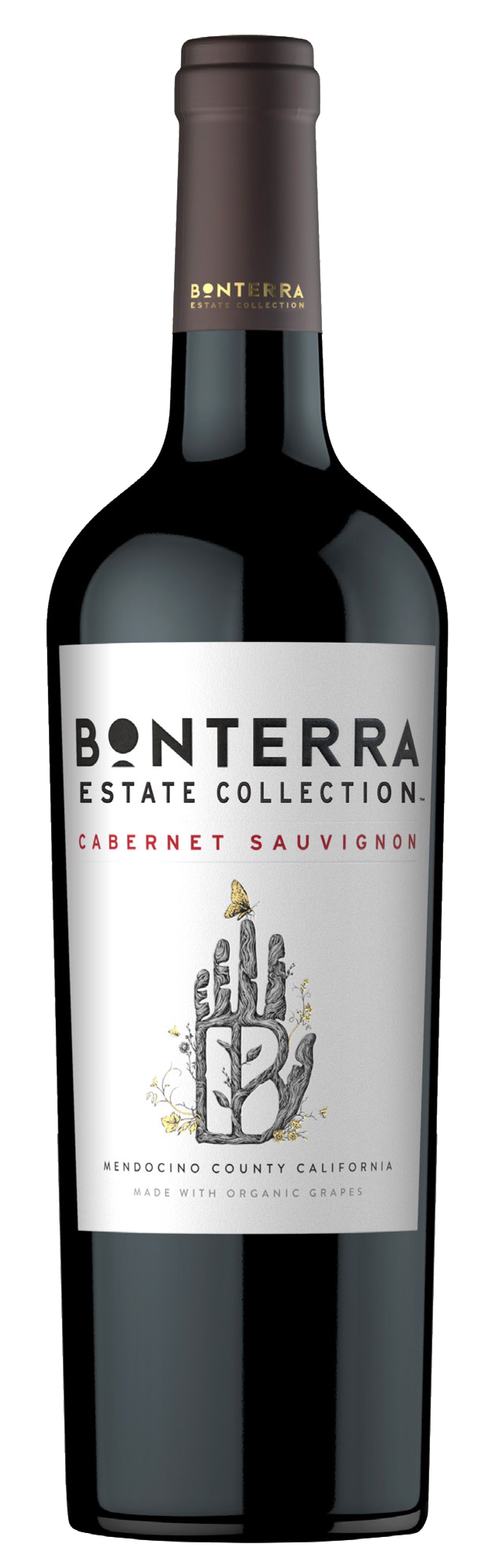 Bonterra Estate Collection Cabernet Sauvignon 2022  Front Bottle Shot