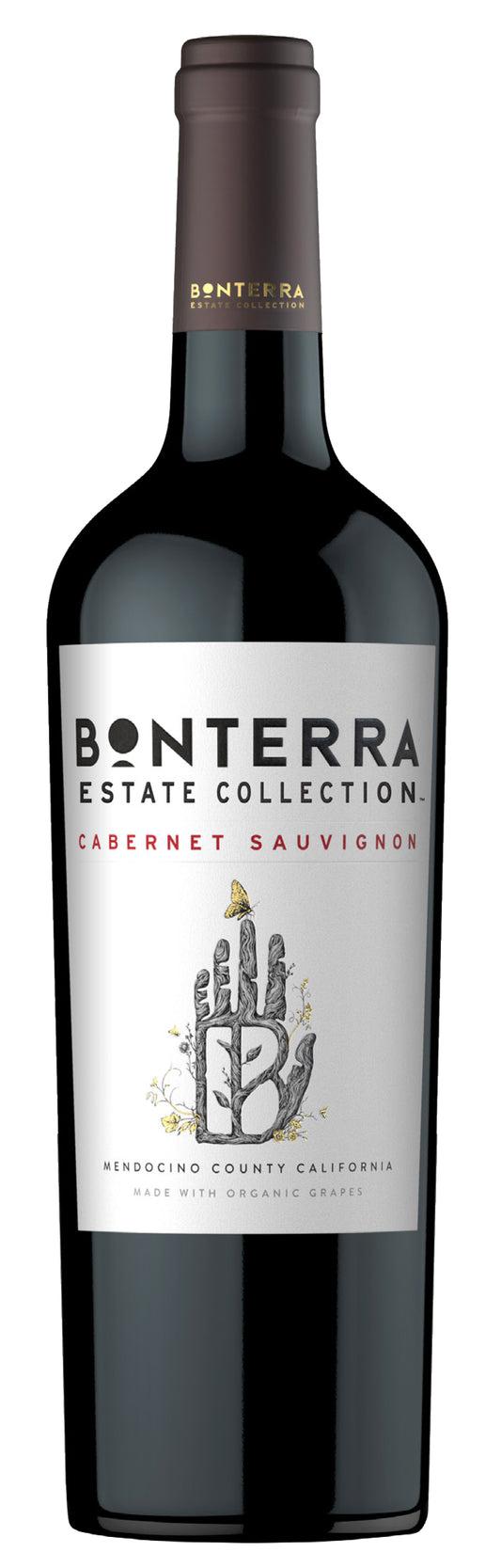 Bonterra Estate Collection Cabernet Sauvignon 2022  Front Bottle Shot