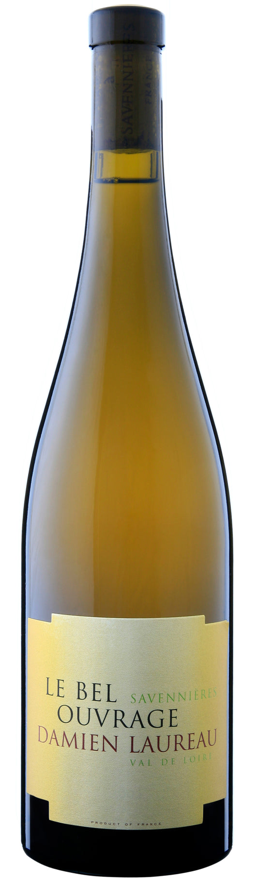 Damien Laureau Savennieres Bel Ouvrage 2016  Front Bottle Shot