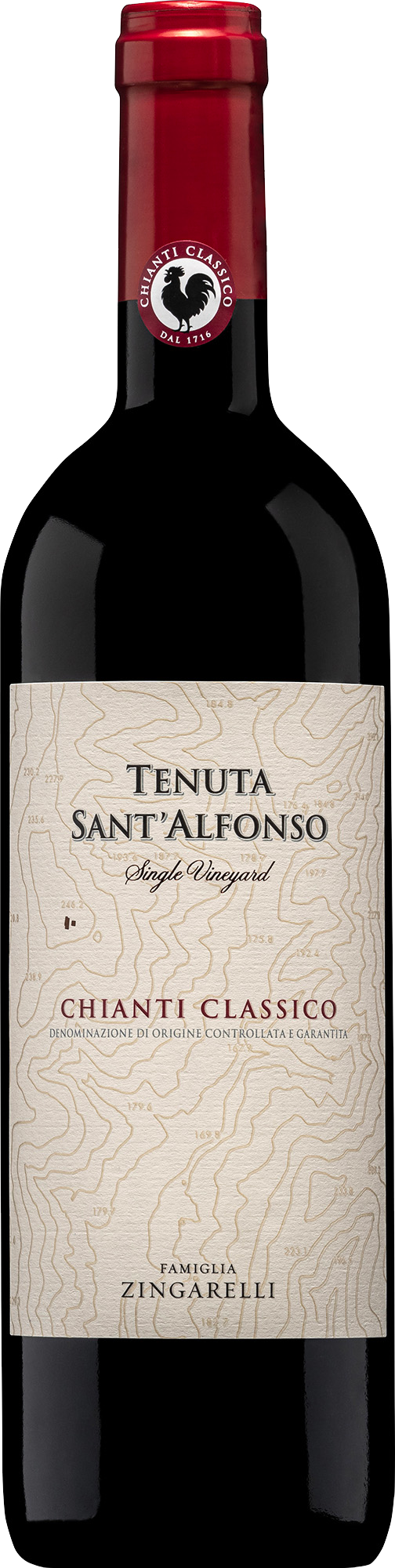 Zingarelli Chianti Classico Tenuta Sant'Alfonso 2020  Front Bottle Shot
