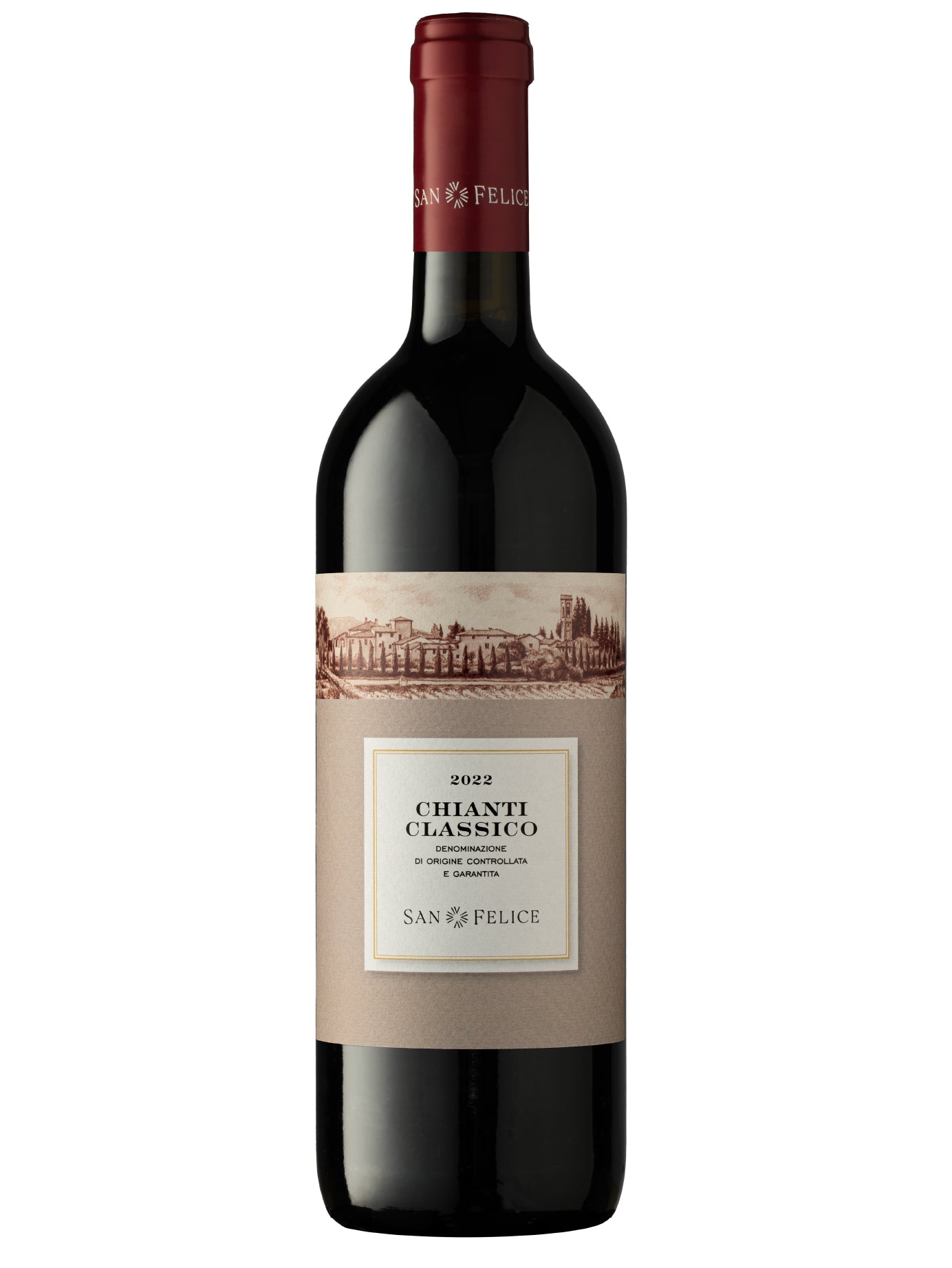 San Felice Chianti Classico 2022  Front Bottle Shot