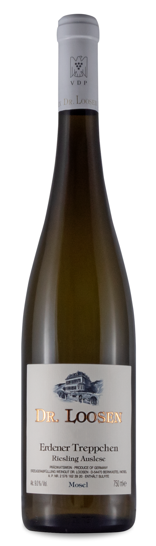 Dr. Loosen Erdener Treppchen Riesling Auslese 2020  Front Bottle Shot