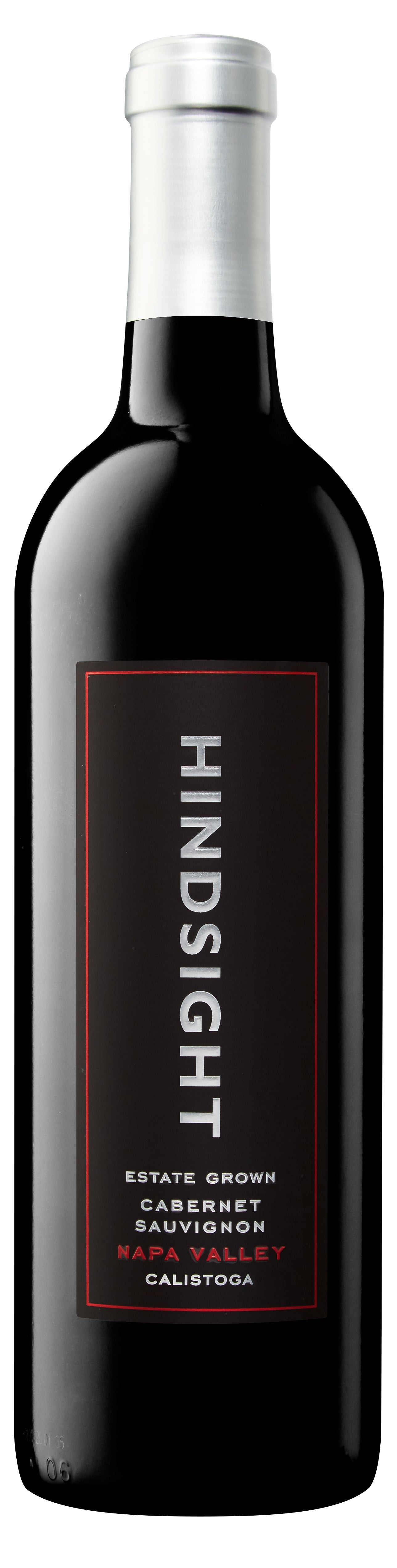 Hindsight Wines Calistoga Estate Cabernet Sauvignon 2018  Front Bottle Shot
