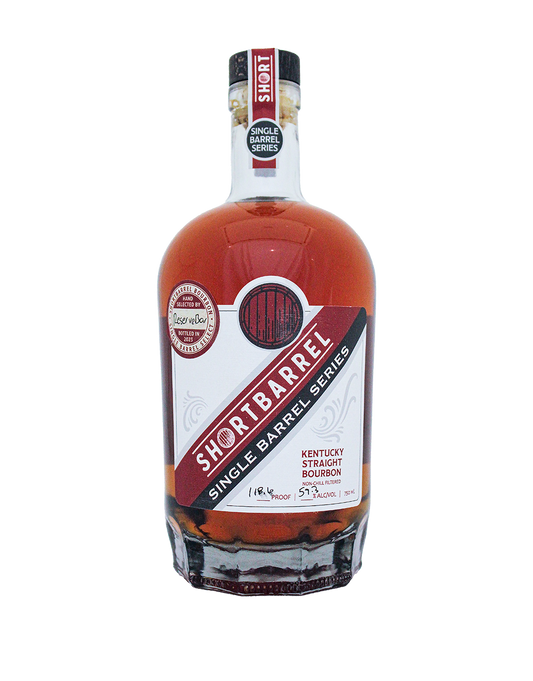 SHORTBARREL SINGLE BARREL CASK STRENGTH BOURBON S2B20 750 ML