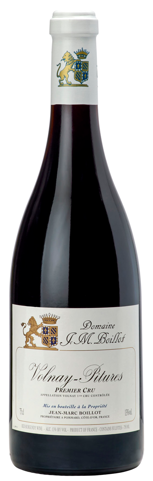 Jean-Marc Boillot Volnay-Pitures Premier Cru 2020  Front Bottle Shot