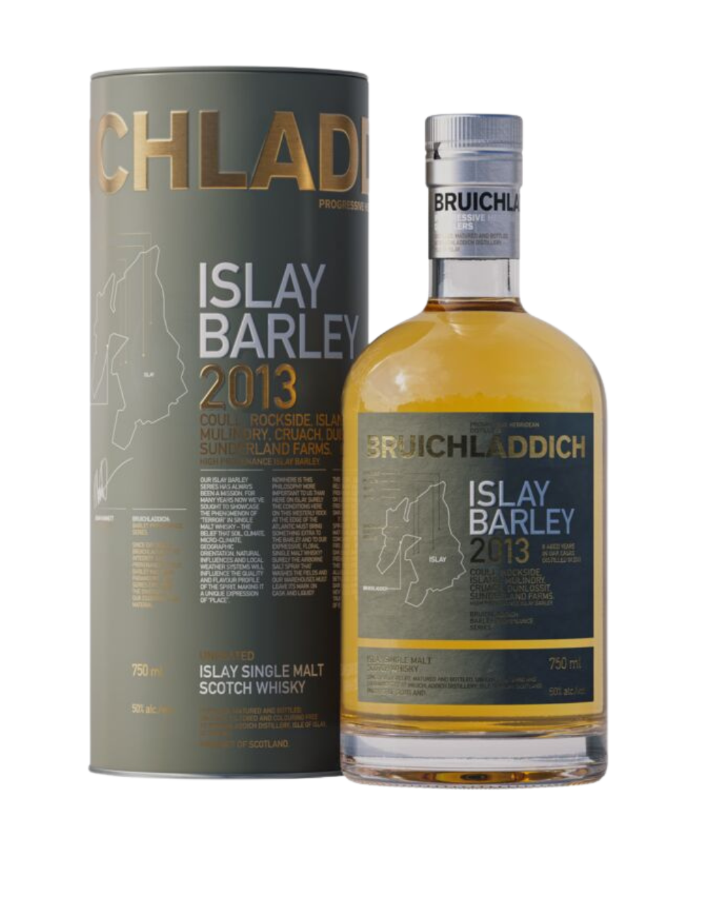 BRUICHLADDICHÂ® ISLAY BARLEY 2013 SINGLE MALT WHISKEY 750 ML