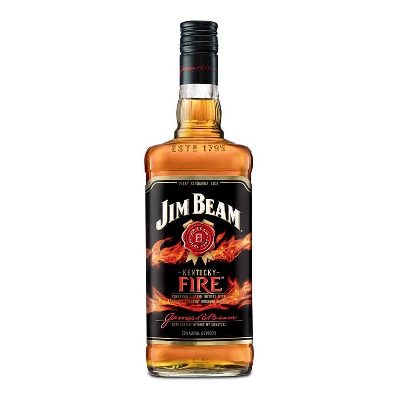 Jim Beam Kentucky Fire Bourbon Whiskey 1.75L