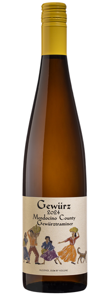 Alexander Valley Vineyards Gewurztraminer 2024  Front Bottle Shot