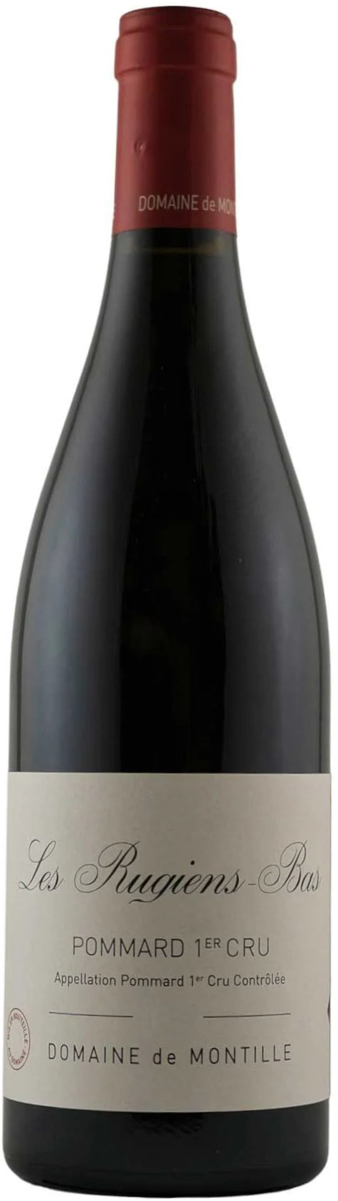 Domaine de Montille Pommard Les Rugiens-Bas Premier Cru 2021  Front Bottle Shot
