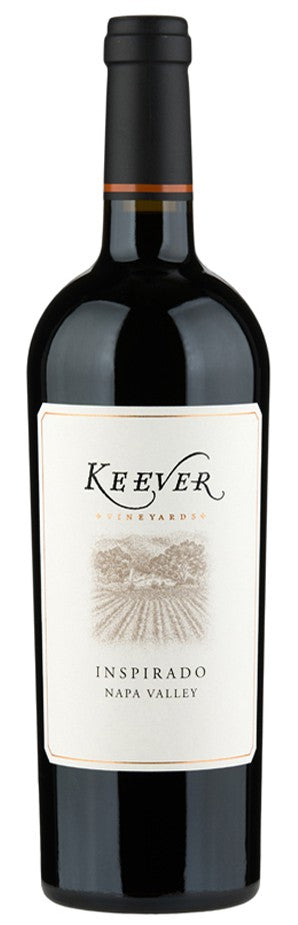 Keever Vineyards and Winery Inspirado Red Wine 2018  Front Bottle Shot