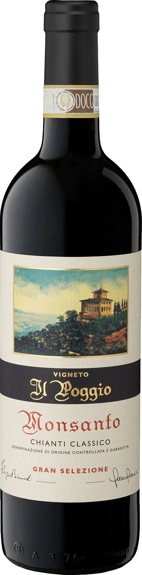 Castello di Monsanto Il Poggio Chianti Classico Gran Selezione 2019  Front Bottle Shot