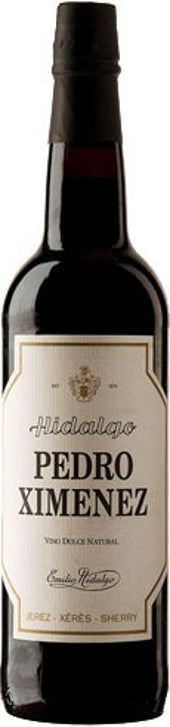 Emilio Hidalgo Pedro Ximenez (500ML) Front Bottle Shot