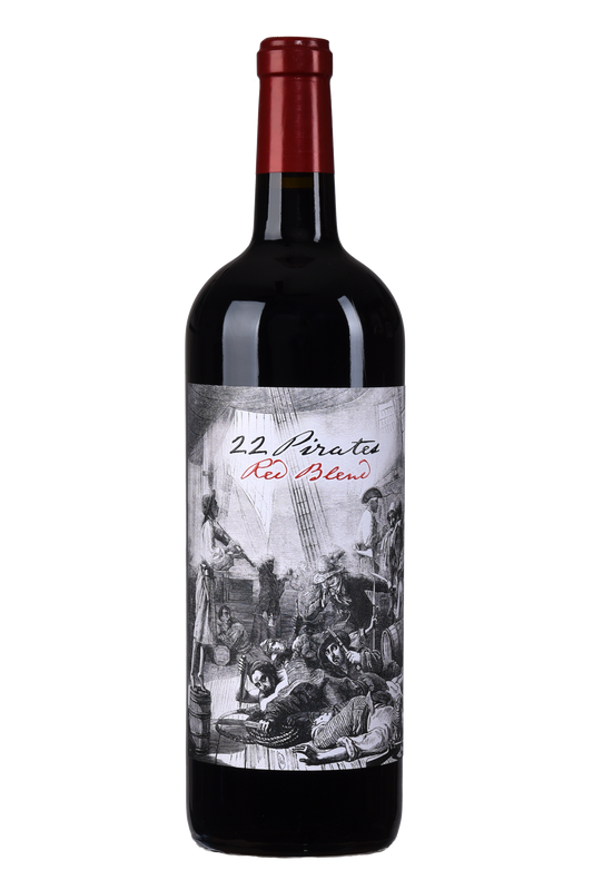 Clos LaChance 22 Pirates Red Blend 2019  Front Bottle Shot