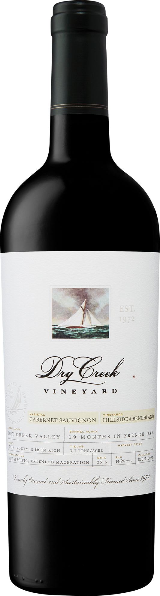 Dry Creek Vineyard Cabernet Sauvignon 2021  Front Bottle Shot