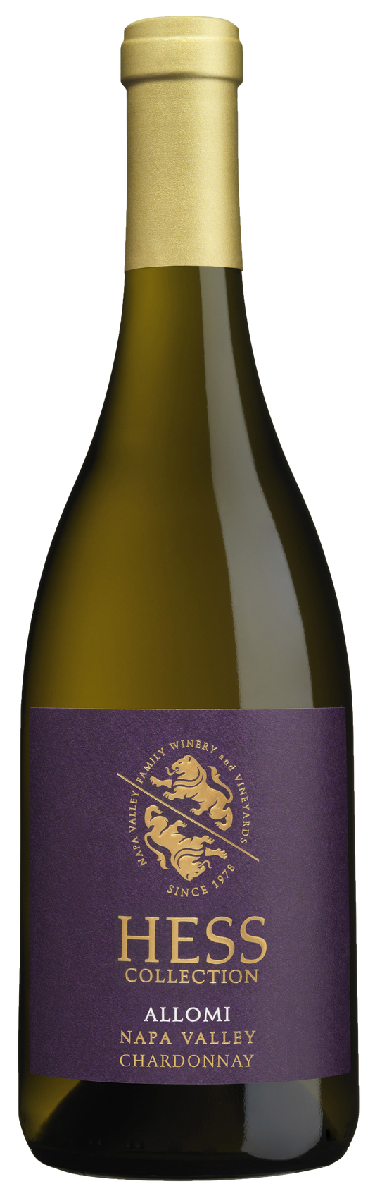 Hess Allomi Chardonnay 2019  Front Bottle Shot