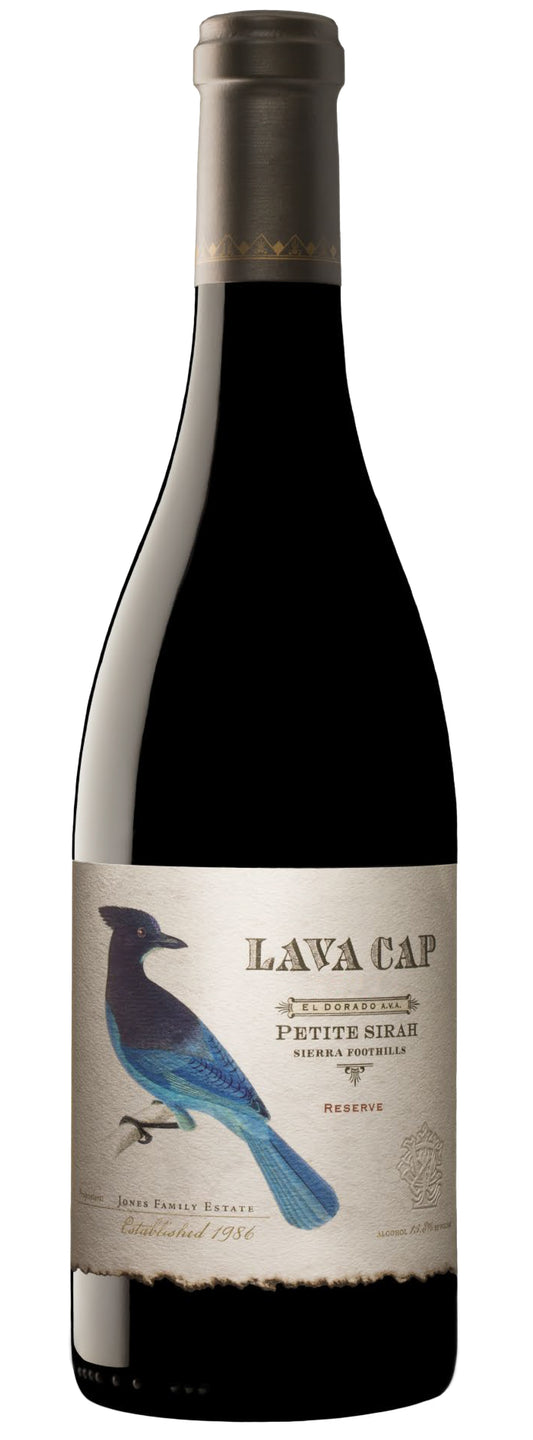Lava Cap Petite Sirah 2021  Front Bottle Shot