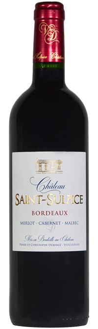 Chateau Saint Sulpice Rouge 2022  Front Bottle Shot