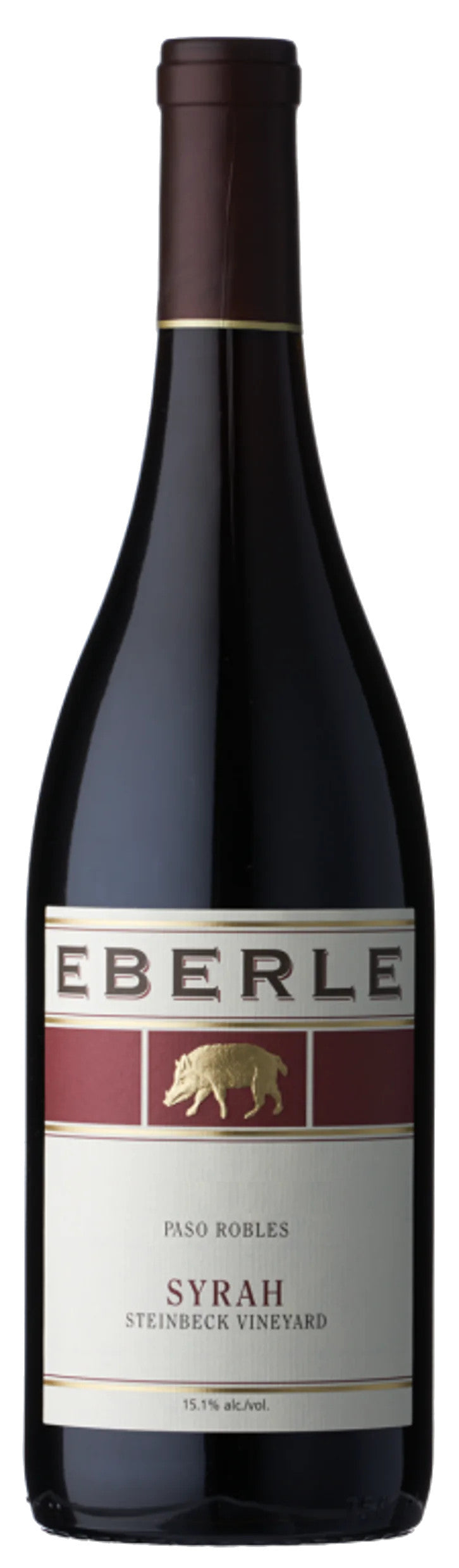 Eberle Steinbeck Vineyard Syrah 2022  Front Bottle Shot