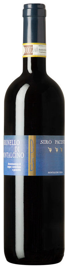 Siro Pacenti Brunello di Montalcino Vecchie Vigne 2018  Front Bottle Shot