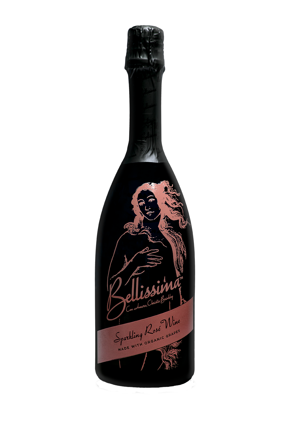 Bellissima Sparkling Rose  Front Bottle Shot
