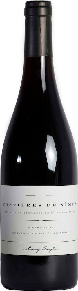 Mary Taylor Pierre Vidal Costieres des Nimes 2020  Front Bottle Shot