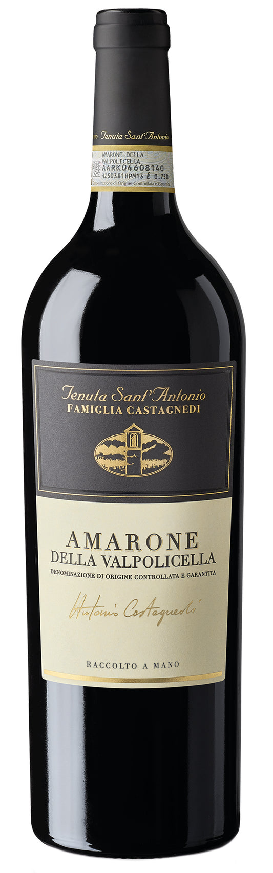 Tenuta Sant'Antonio Amarone Antonio Castagnedi 2019  Front Bottle Shot