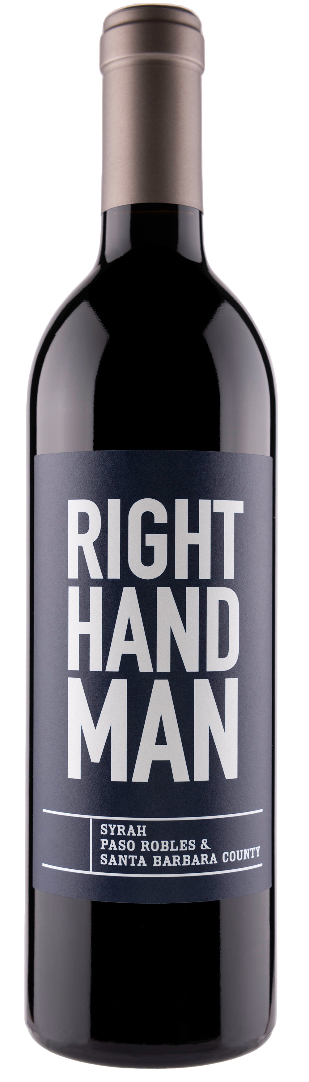 McPrice Myers Right Hand Man Syrah 2022  Front Bottle Shot