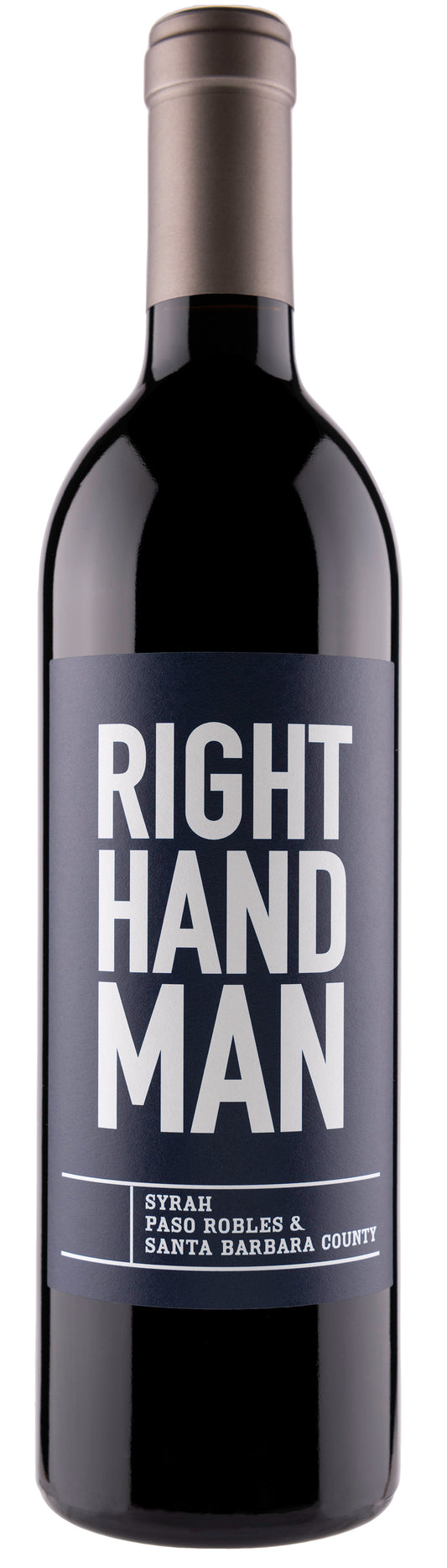 McPrice Myers Right Hand Man Syrah 2022  Front Bottle Shot