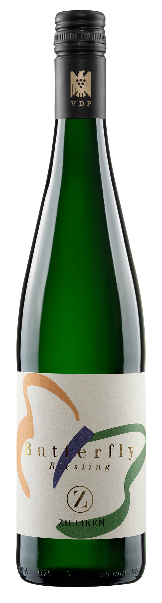 Zilliken Butterfly Mosel Riesling 2022  Front Bottle Shot