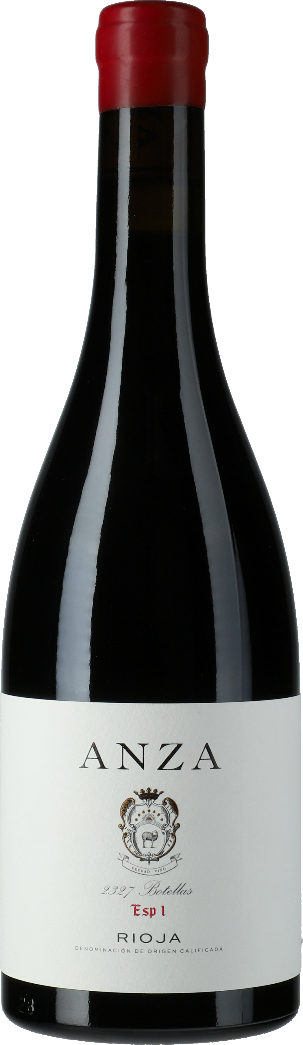 ANZA Diego Magana Rioja Especial 2021  Front Bottle Shot