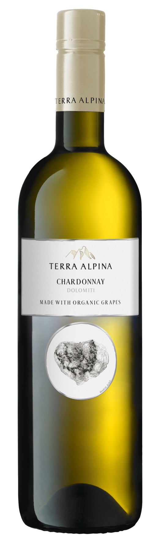 Alois Lageder Terra Alpina Vigneti delle Dolomiti Chardonnay 2022  Front Bottle Shot