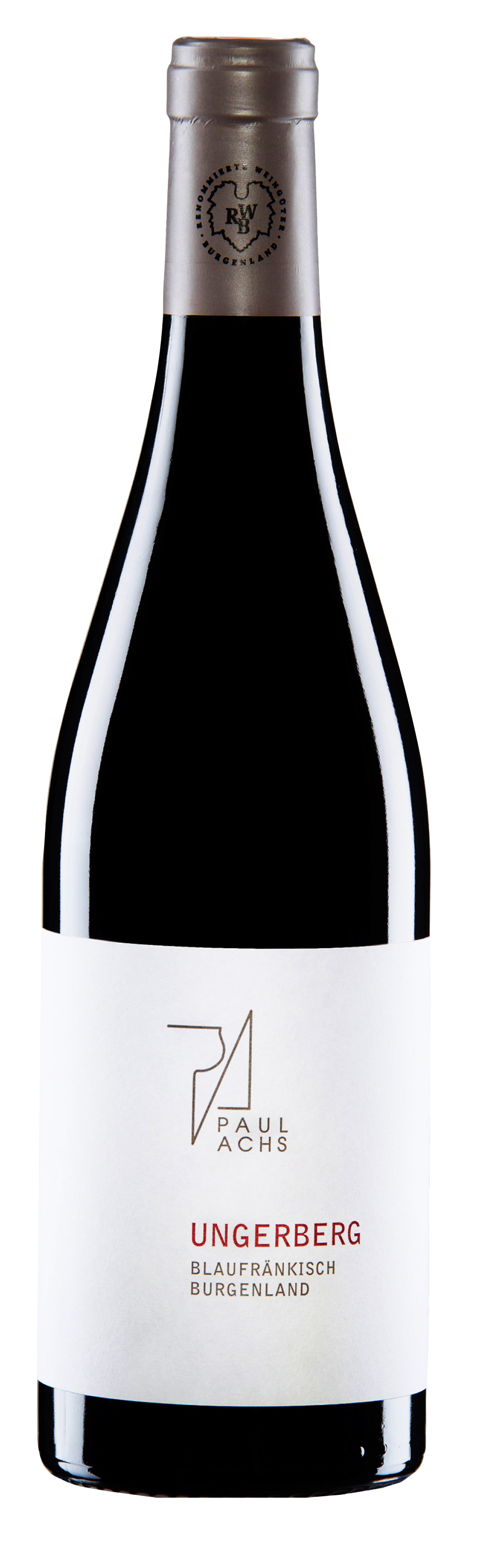 Paul Achs Blaufrankisch Ungerberg 2020  Front Bottle Shot