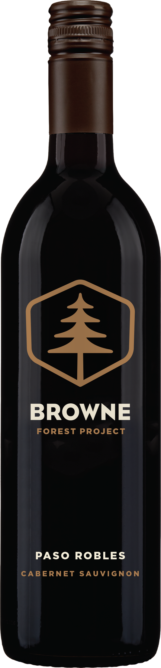 Browne Family Vineyards Forest Project Cabernet Sauvignon 2022  Front Bottle Shot