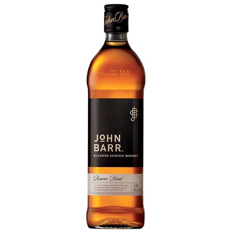 John Barr Black Reserve Blended Scotch Whisky 750ml
