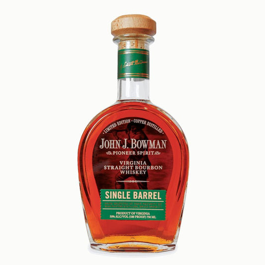 John J Bowman Single Barrel Green Label Limited Edition 750ml