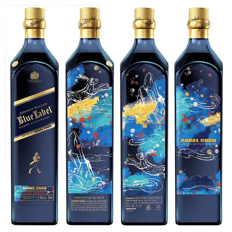 Johnnie Walker Blue Label Year Of The Rabbit by Angel Chen Scotch Whiskey 750ml
