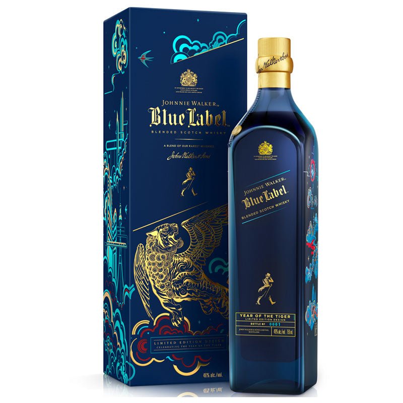 Johnnie Walker Blue Label Year Of The Tiger Limited Edition Scotch Whiskey 750ml