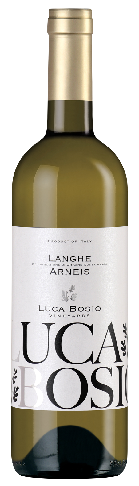 Luca Bosio Langhe Arneis 2023  Front Bottle Shot