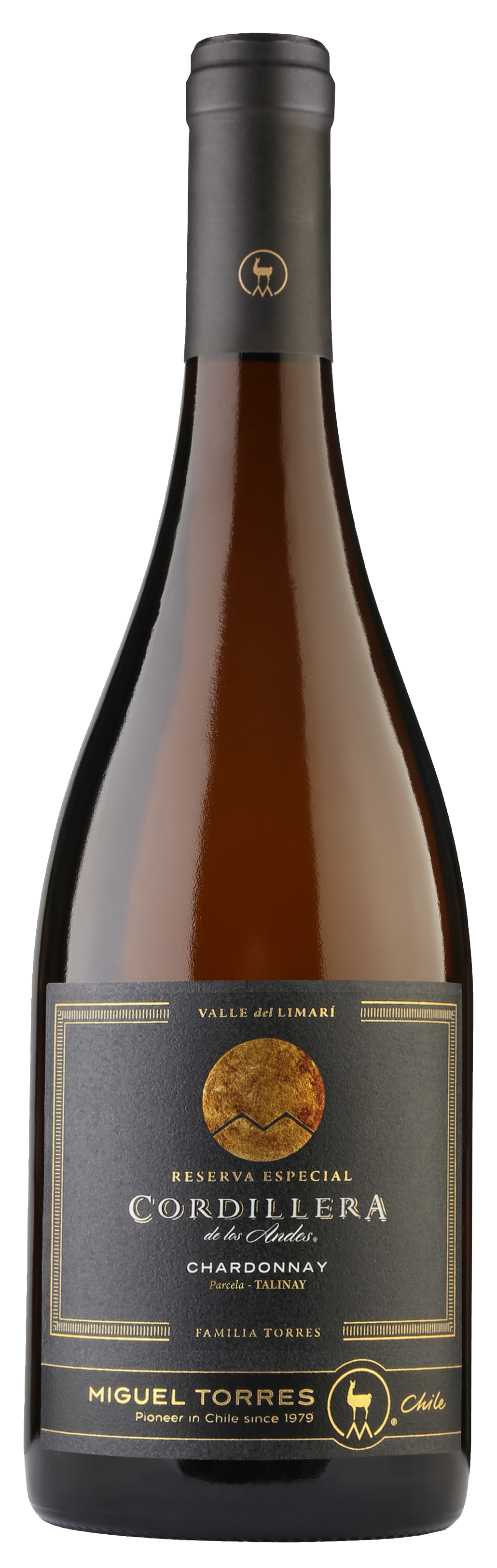 Miguel Torres Cordillera Chardonnay 2022  Front Bottle Shot