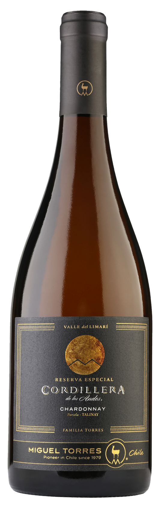 Miguel Torres Cordillera Chardonnay 2022  Front Bottle Shot