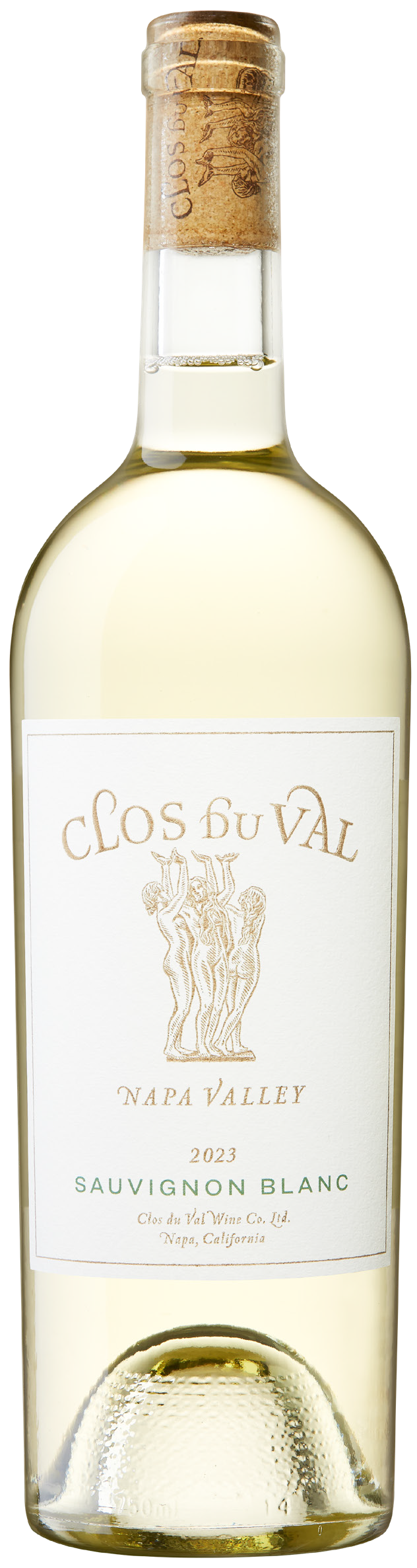 Clos du Val Sauvignon Blanc 2023  Front Bottle Shot