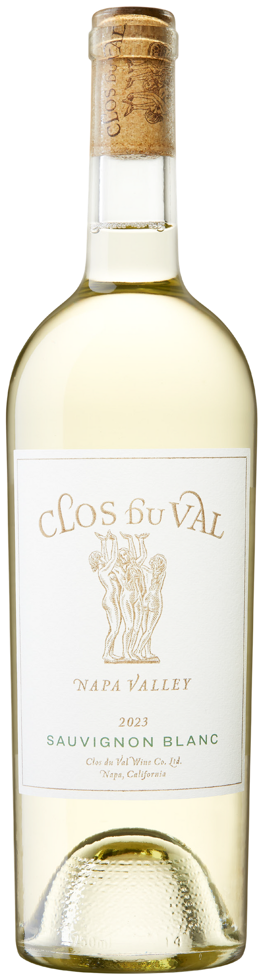 Clos du Val Sauvignon Blanc 2023  Front Bottle Shot