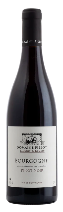 Domaine Pillot Bourgogne Rouge 2022  Front Bottle Shot