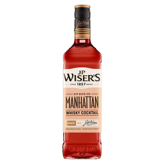 J.P. Wiser's Manhattan Whiskey Cocktail 750ml