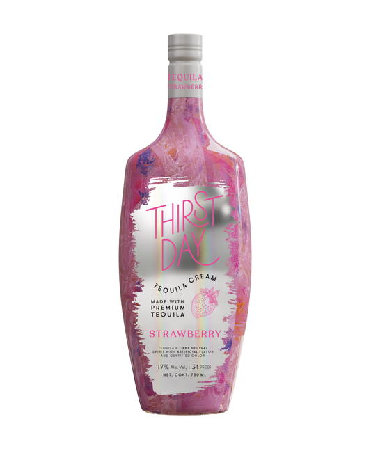 THIRSTDAY STRAWBERRY TEQUILA CREAM 750 ML