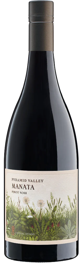 Pyramid Valley Manata Pinot Noir 2021  Front Bottle Shot